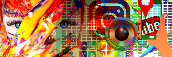 Symbolbild - Medien, Social Media, Video, Audio, Film, Kommunikation